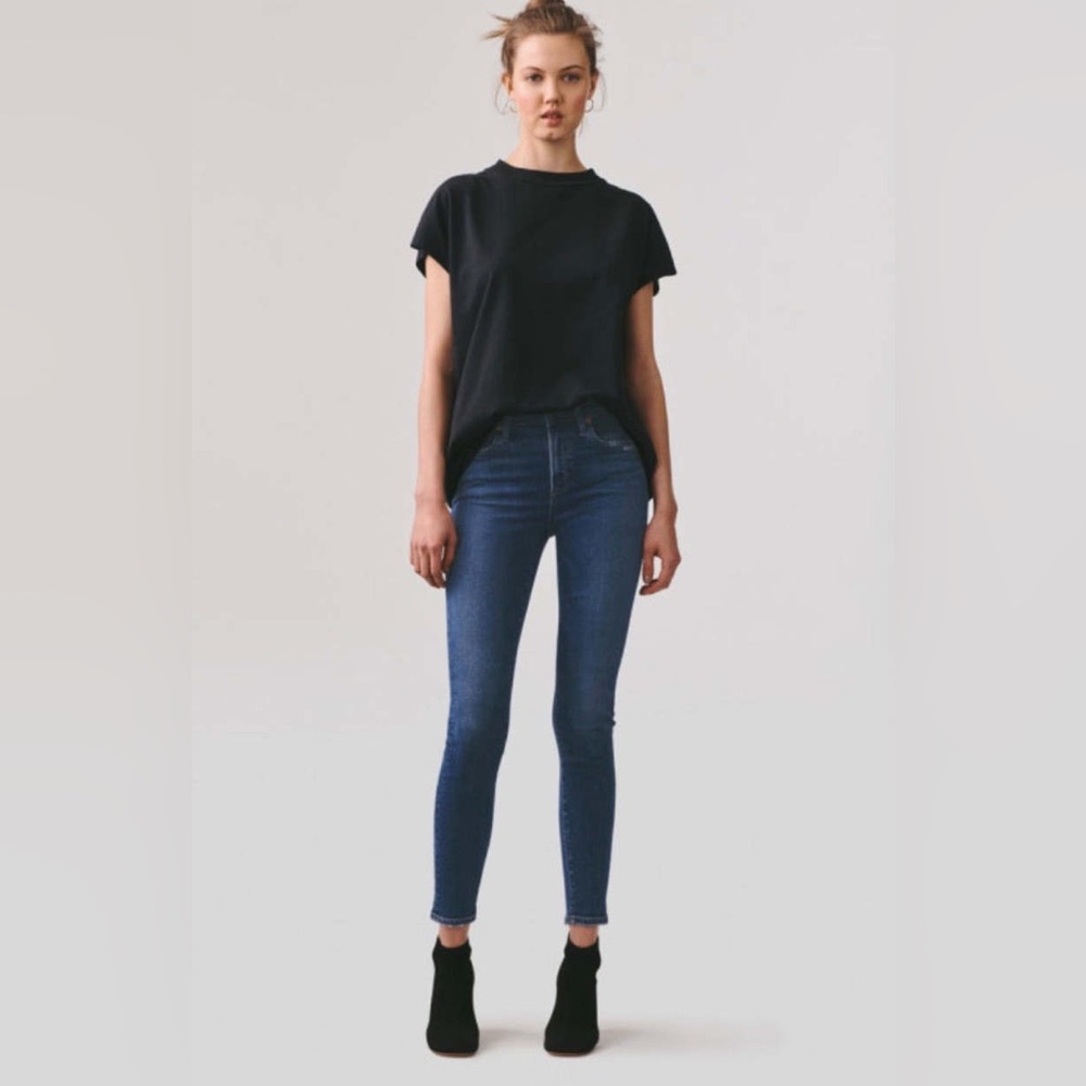 Agolde Sophie Mid Rise Ankle Jeans